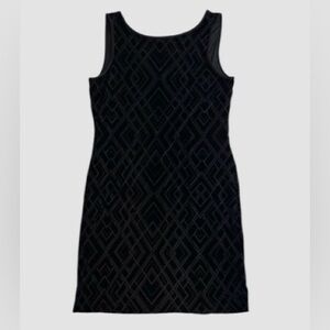 White House Black Market Women’s Small Stretchy Sleeveless Black Mini Dress